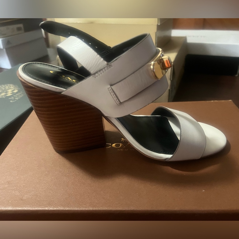 Coach Dennis Shoes. Chalk color